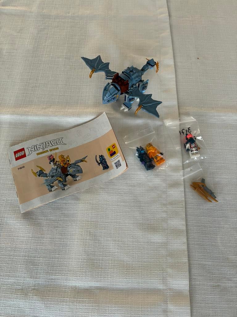 Lego 71810 Ninjago Young Dragon Riyu, Compleet, Gebruikt, Lego, Ophalen of Verzenden