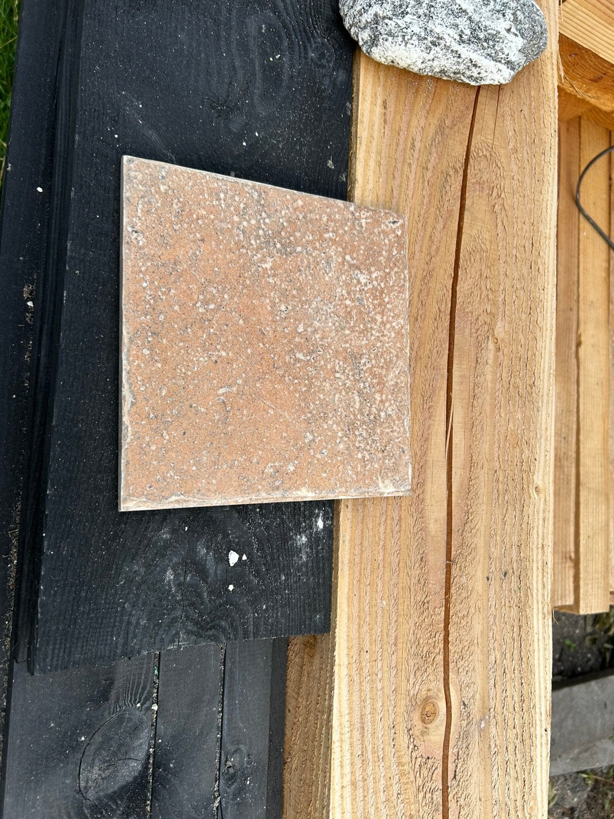 Ongeveer 20m2 plavuizen/tegels 20x20cm, Ophalen, Keramiek, Nieuw, 20 tot 40 cm