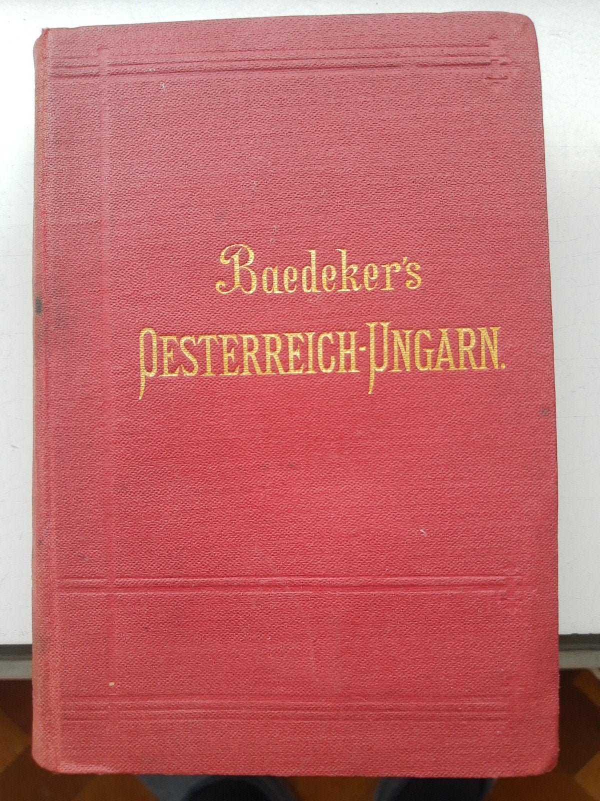 Baedeker's Oesterreich-Ungarn., Europa, Ophalen of Verzenden, Reisgids of -boek, Overige merken