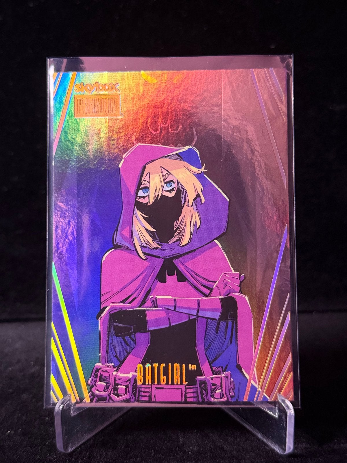 Skybox Metal Batman Premium Batgirl (Stephanie Brown) S-39, Verzamelen, Ophalen of Verzenden, Superheld, Zo goed als nieuw, Plaatje, Poster of Sticker