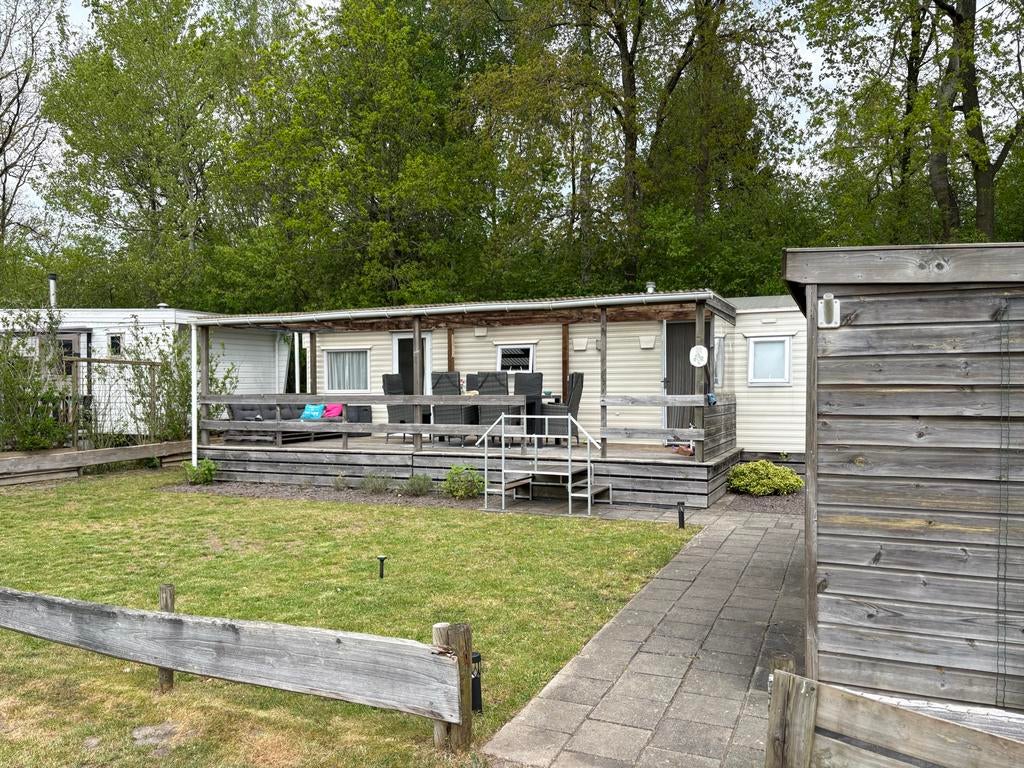 Europa Caravan 3.10 x 10m - 4 persoons - Bouwjaar 2012, Caravans en Kamperen, Stacaravans, Tot en met 4