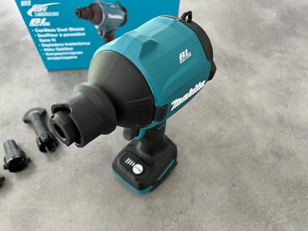 Makita DAS180Z 18V accu LXT Blaas- en Zuigmachine 200m/s BL, Nieuw, Ophalen of Verzenden, 200 tot 400 liter/min, Olievrij