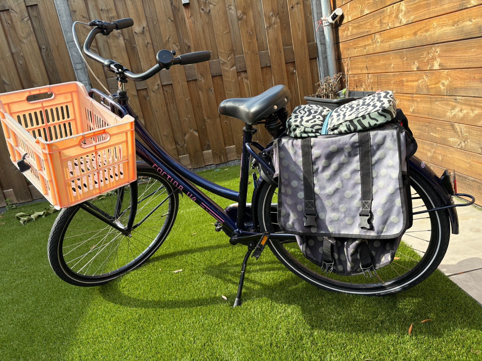 Cortina U4 fiets., Fietsen en Brommers, Ophalen, Zo goed als nieuw, Terugtraprem