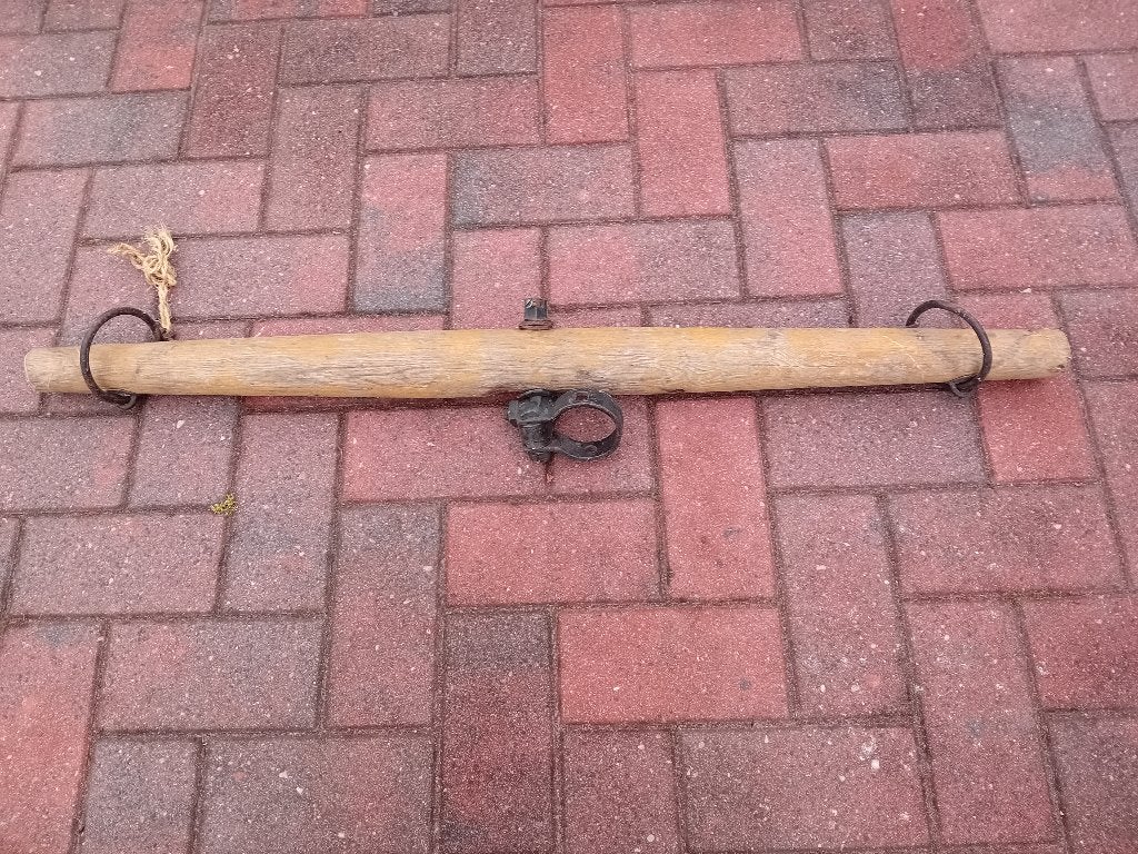 houten kluppel te koop., Huis en Inrichting, Woonaccessoires | Overige, Ophalen, Gebruikt, Hout, Brocante