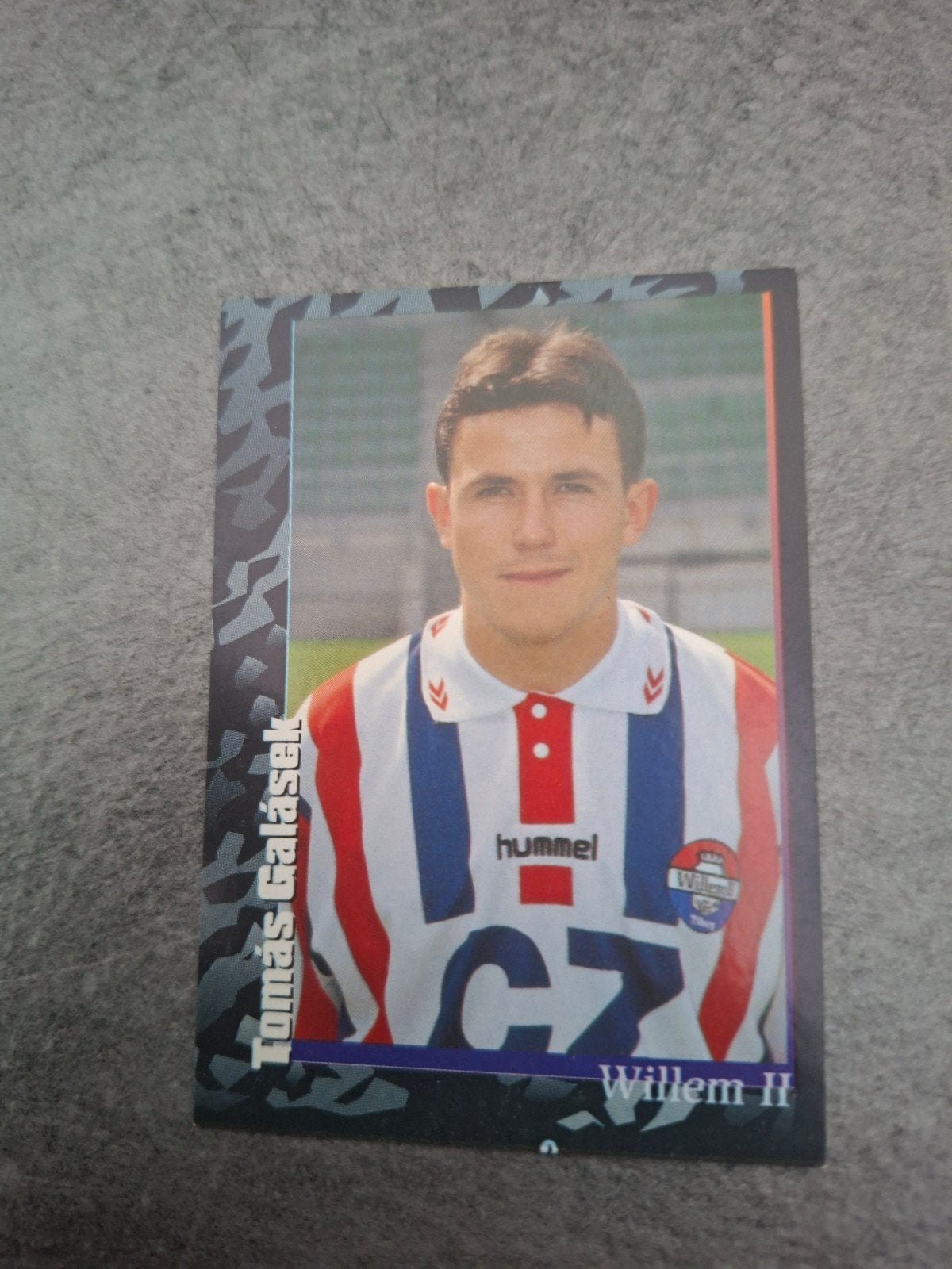 Panini sticker Voetbal 97. Tomas Galasek Willem II., Ophalen of Verzenden, Zo goed als nieuw, Sticker