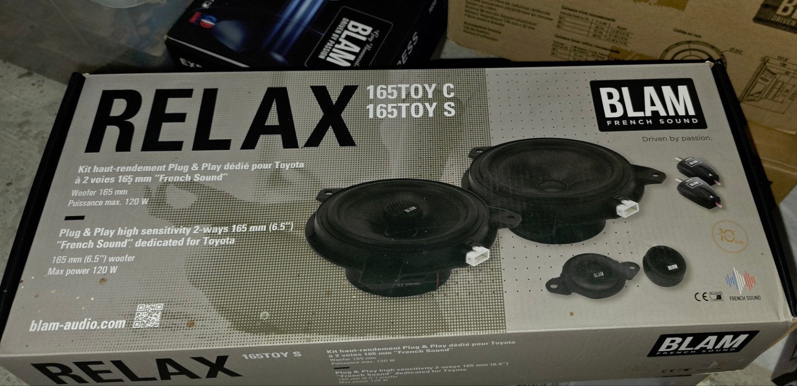 BLAM Relax 165TOY S 16.5cm speakers voor Toyota (nieuw), Ophalen of Verzenden, Nieuw