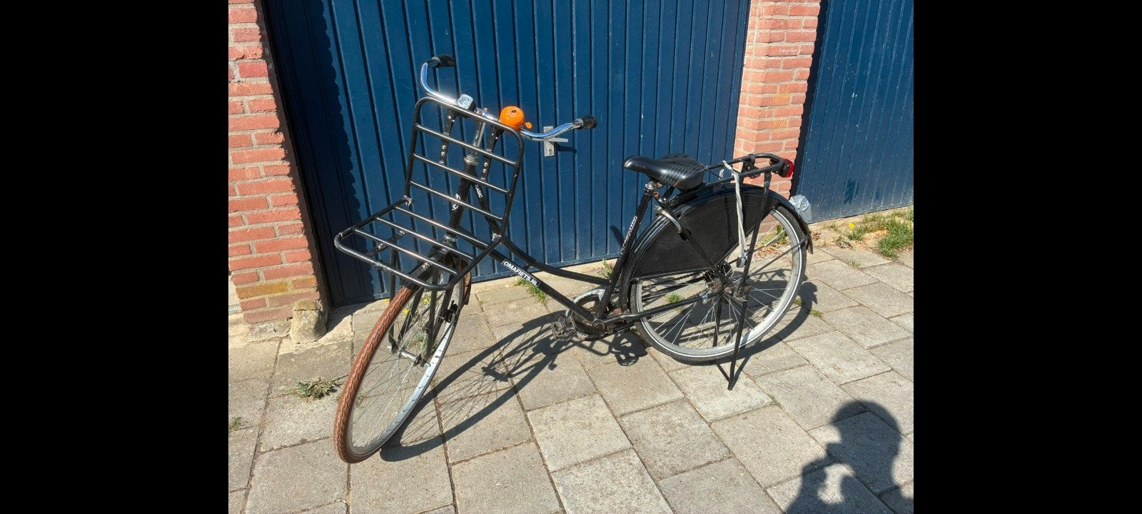 Omafiets, Ophalen, Gebruikt