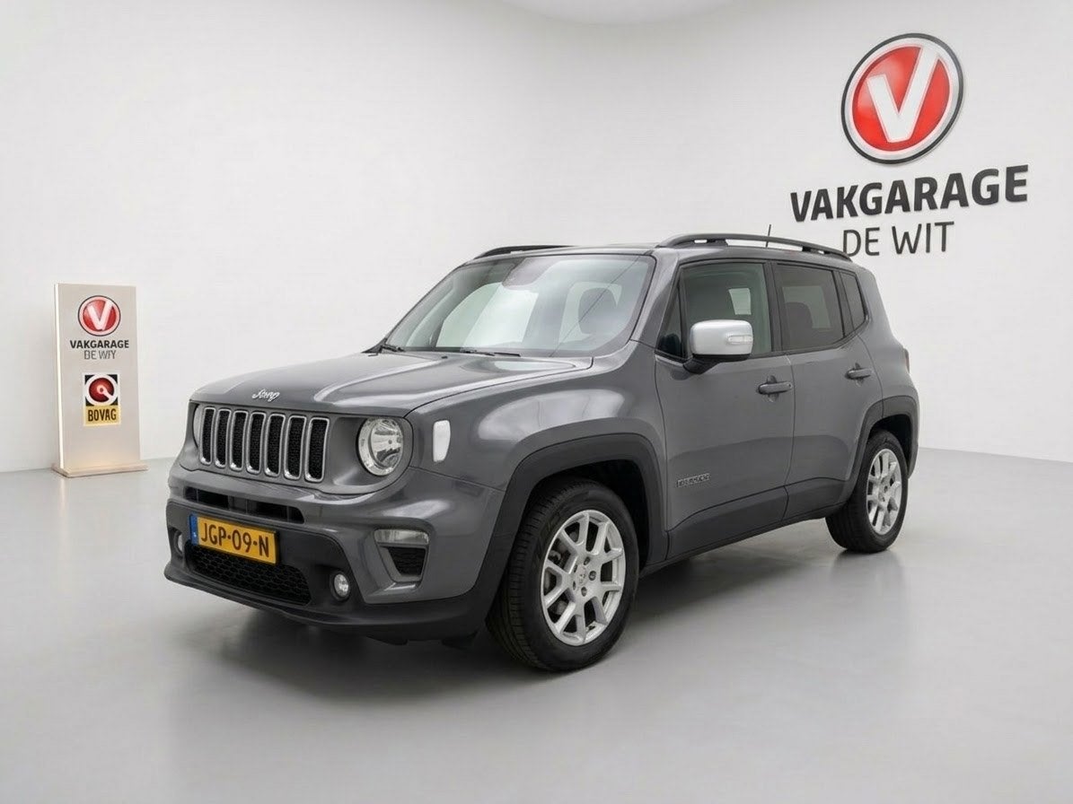 Jeep RENEGADE 1.0T Limited | Adaptive cruise | Carplay, Auto's, Jeep, Voorwielaandrijving, Stof, Automatische klimaatregeling