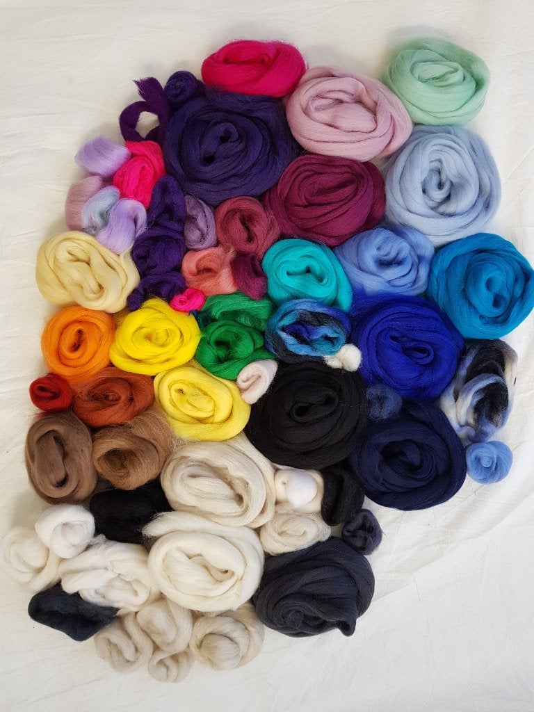 650 gram assorti merino lontwol, Verzenden, Nieuw, Los Vilt, Linschoten