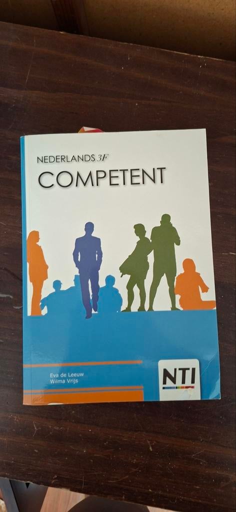 Nederlands Competent 3F NTI - Eva de Leeuw, Wilma Vrijs, Ophalen of Verzenden, Zo goed als nieuw, MBO, Eva de Leeuw, Wilma Vrijs