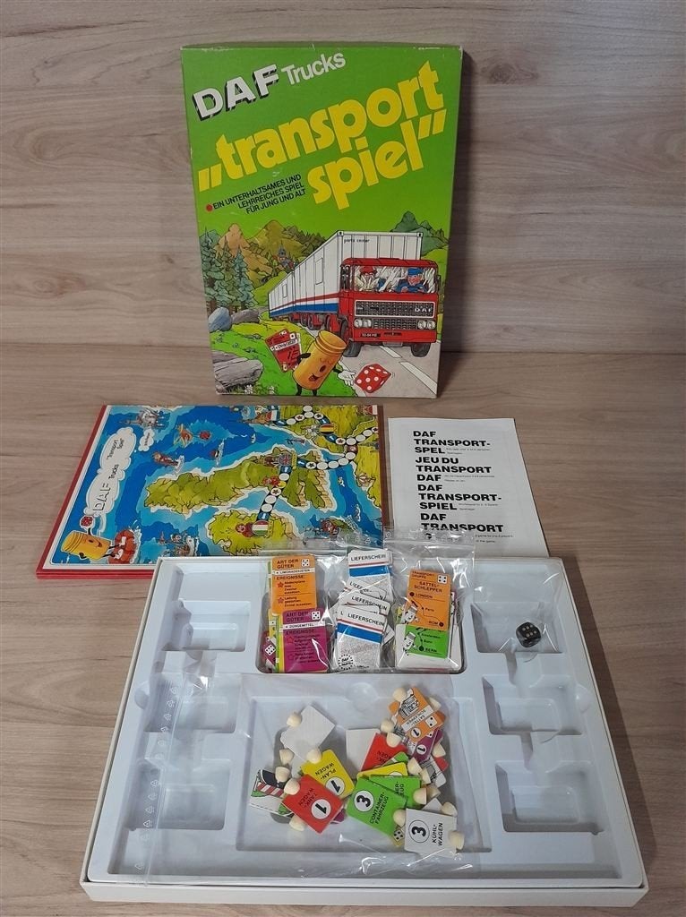 Daf transport spel [s1017], Hobby en Vrije tijd, Gezelschapsspellen | Bordspellen, Verzenden, Zo goed als nieuw
