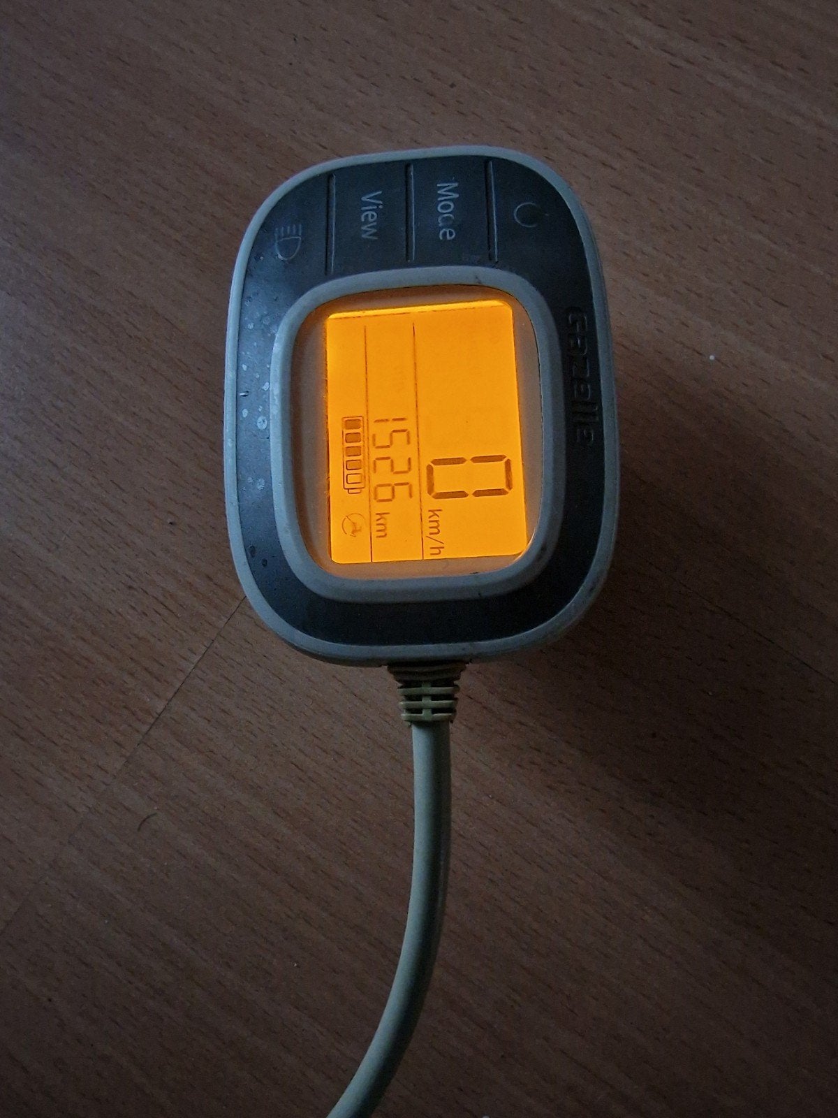 Display voor gazelle elektrisch fiets, Ophalen