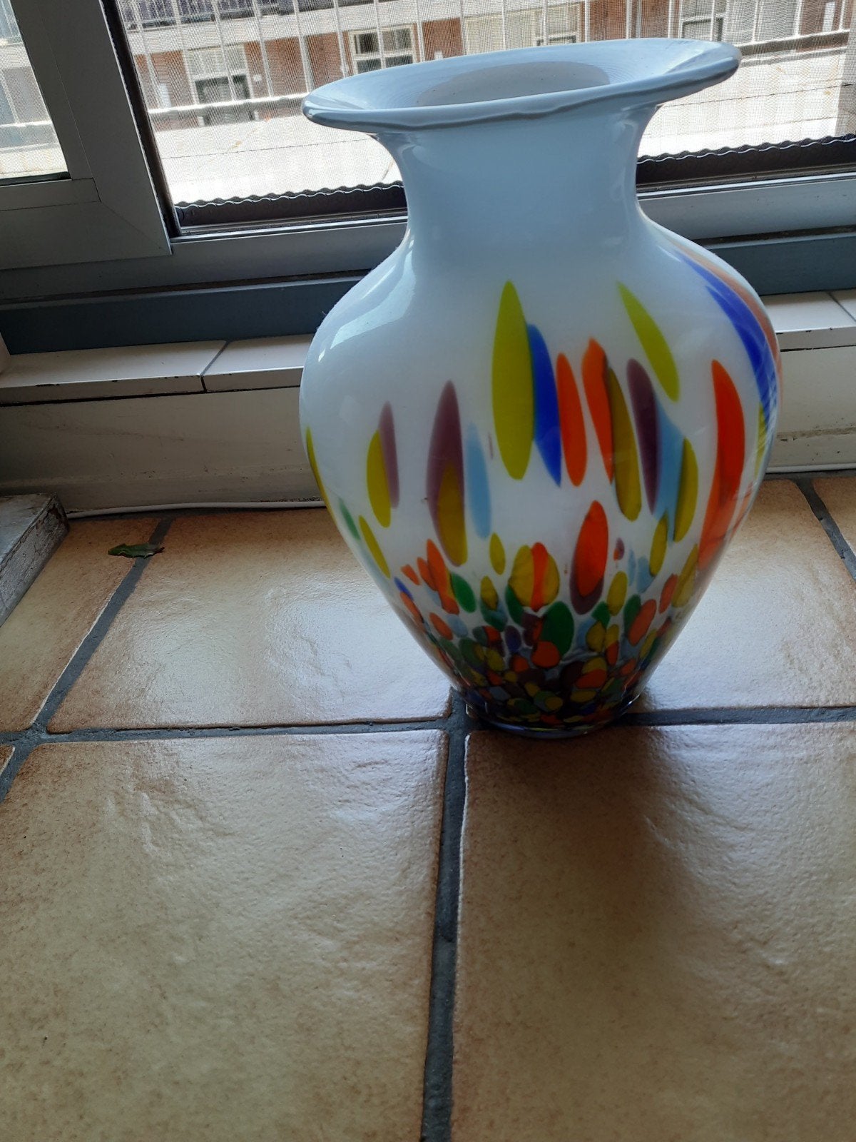 grote vaas van Italiaans glas, Ophalen, Glas
