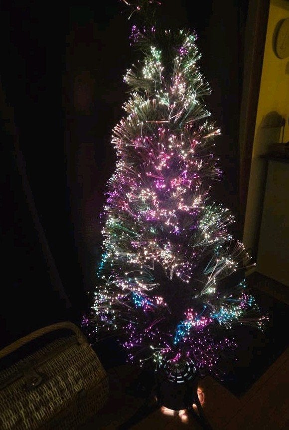 Kerstboom fiber ca 180 cm zgan, Diversen, Ophalen, Zo goed als nieuw
