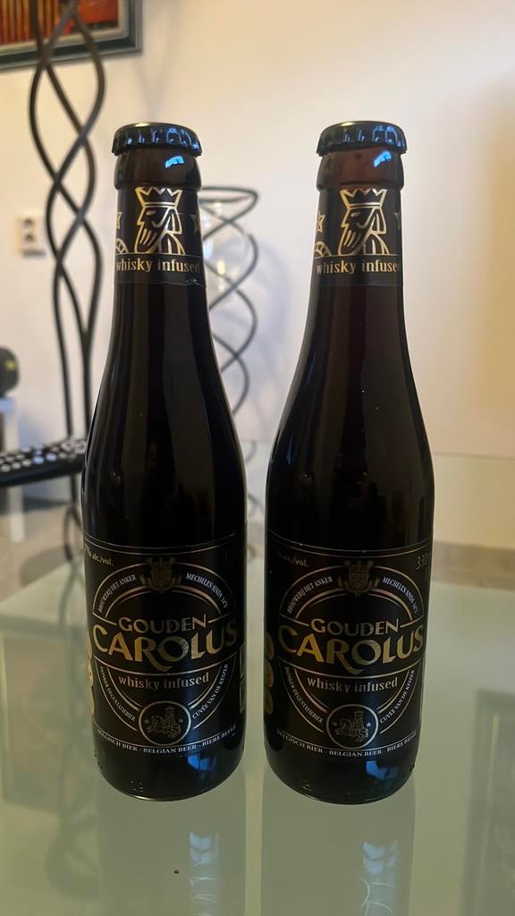 Gouden Carolus Whiskey infused 2020. 33cl, Ophalen, Zo goed als nieuw, Overige merken