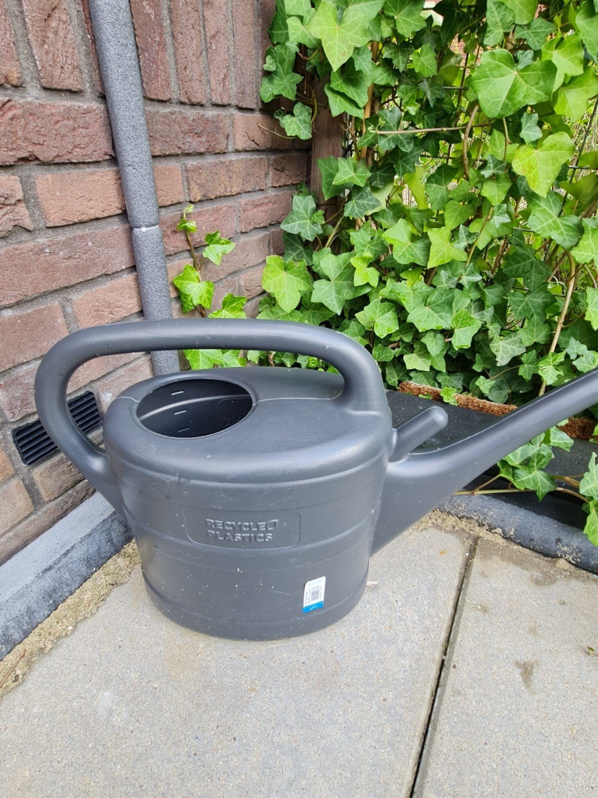 Set van 3 gieters (1L, 2L, 10L) van Hornbach, Ophalen of Verzenden, Zo goed als nieuw, Kunststof