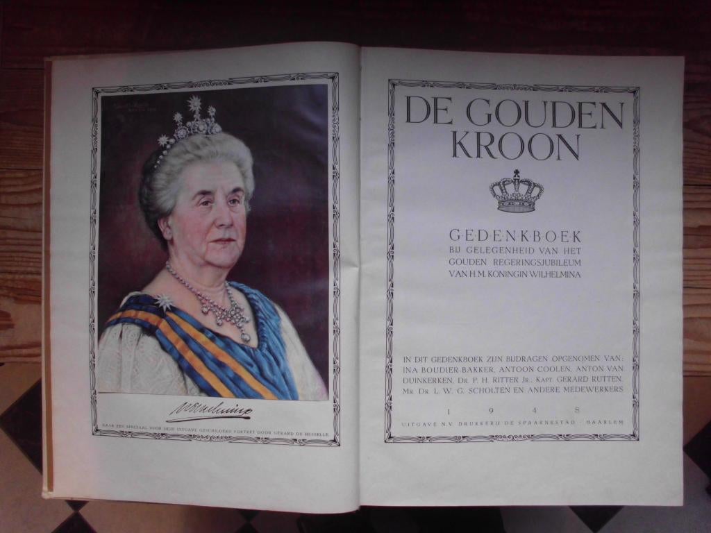 de gouden kroon, Ophalen of Verzenden, Gebruikt, Nederland, Tijdschrift of Boek