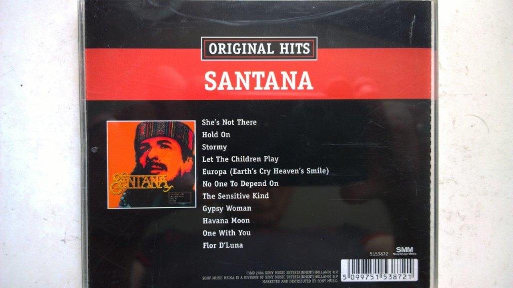 Santana - Original Hits, Ophalen of Verzenden, Zo goed als nieuw, Poprock