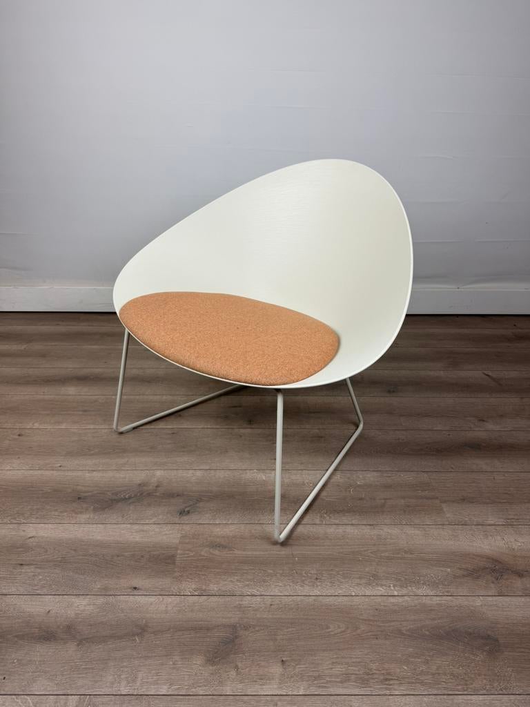 Design Fauteuil Arper, Minder dan 55 cm, Rond, Ophalen of Verzenden, Zo goed als nieuw