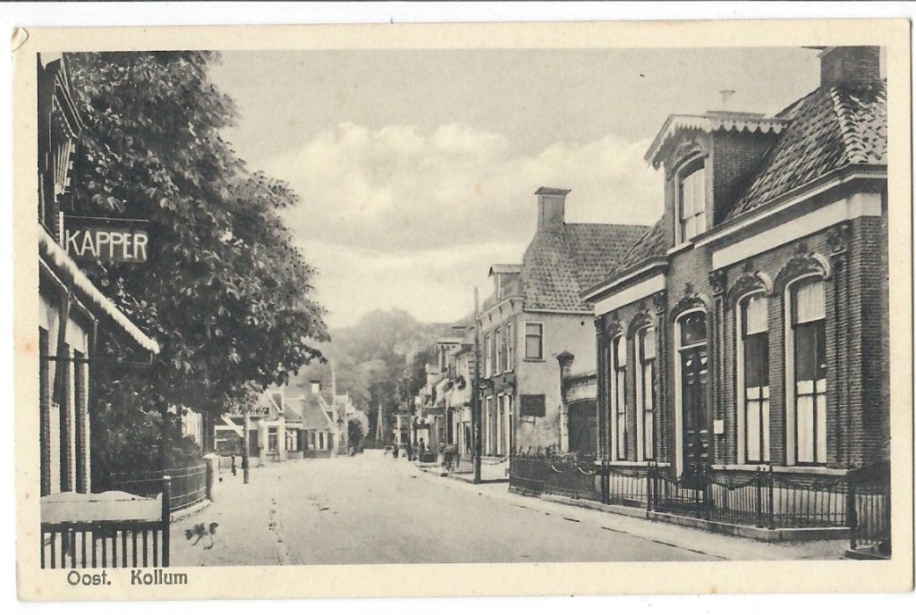 Kollum - Oost, Verzenden, 1920 tot 1940, Ongelopen, Friesland