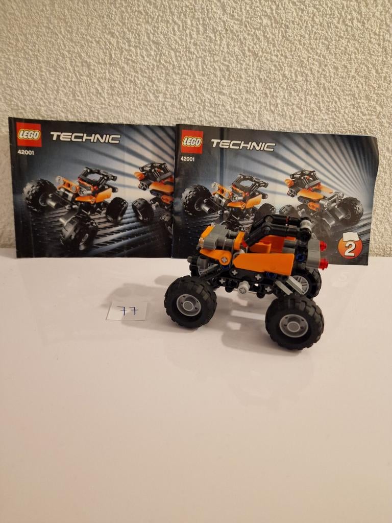 Lego Technic 42001, Kinderen en Baby's, Ophalen of Verzenden, Zo goed als nieuw