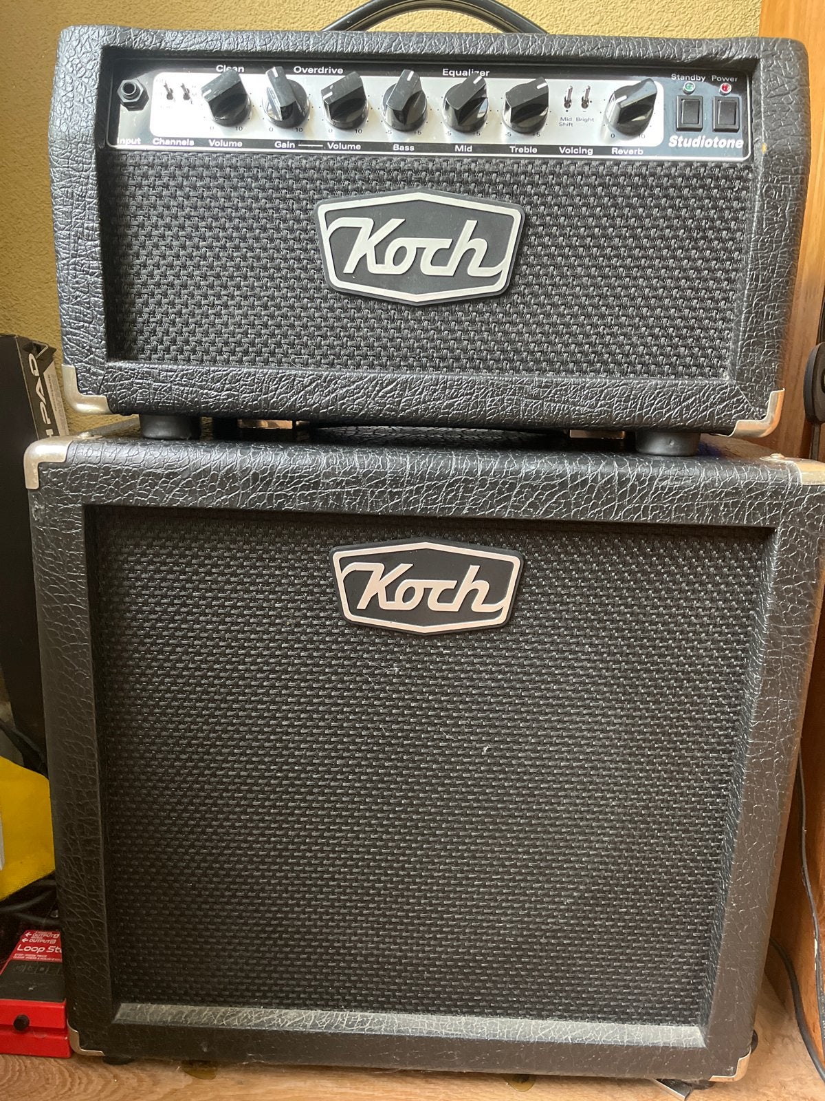 Koch Studiotone 20 Watt gitaarversterker met 1x12 cab, Ophalen, Zo goed als nieuw, Gitaar, Minder dan 50 watt