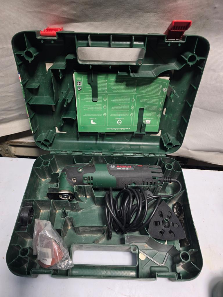 Bosch fein multitool 230V, Bosch, Gebruikt, Ophalen of Verzenden, N.v.t