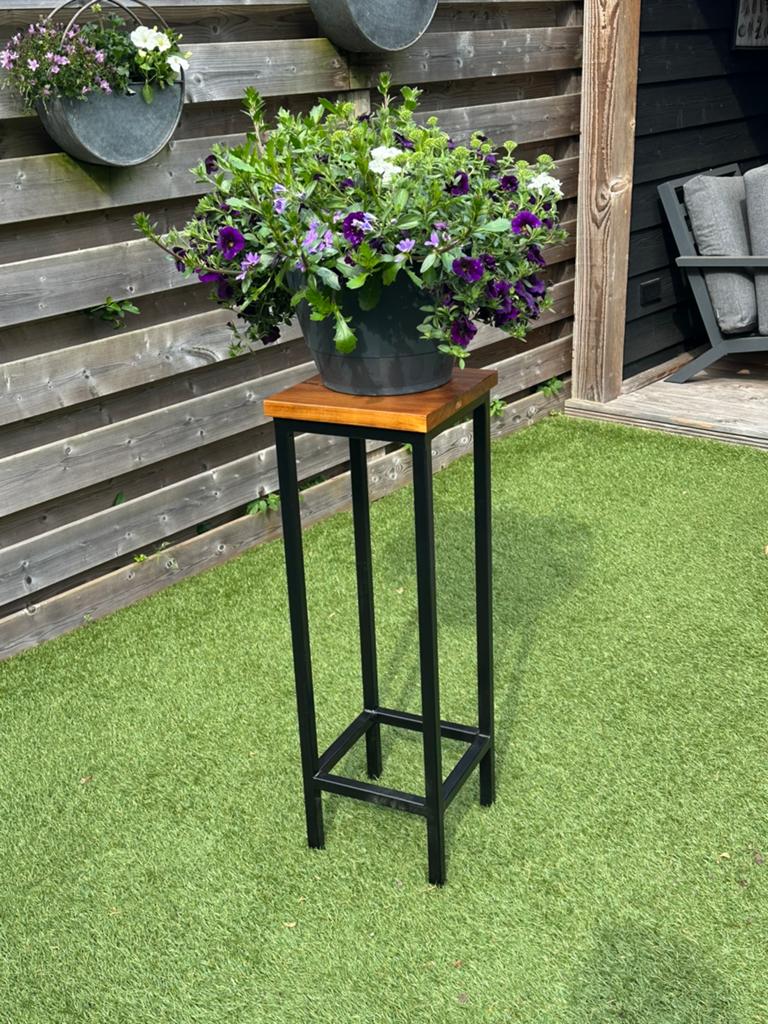 Stalen plantentafeltje/zuil NIEUW, Ophalen, Nieuw