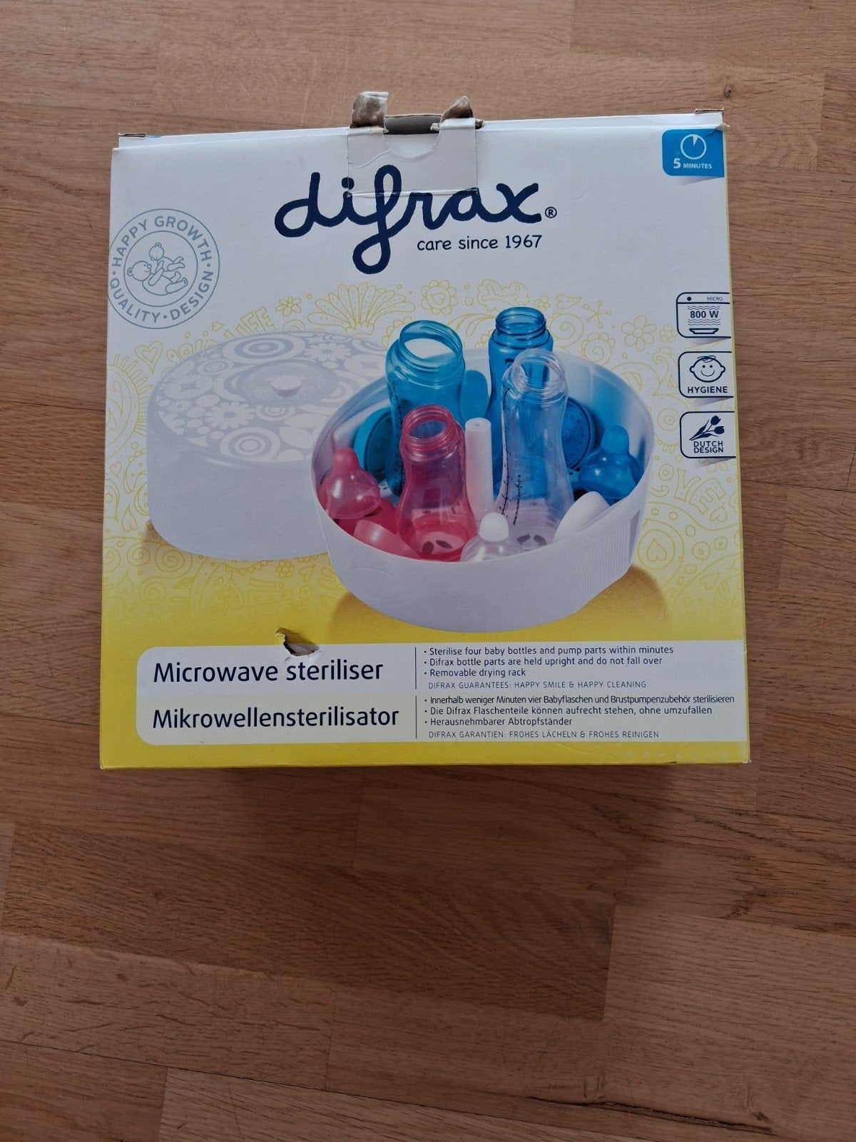 Difrax Magnetron Sterilisator, Gebruikt, Stoomfunctie, Sterilisator, Ophalen
