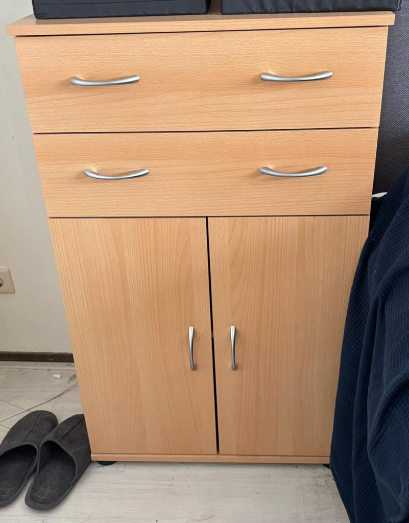 2x Kastje met deurtjes en lades 60x98x33, Ophalen, Zo goed als nieuw