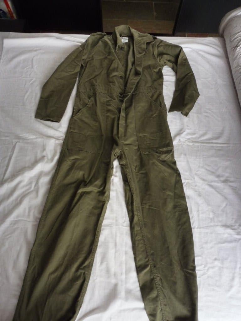 ZGAN KL overall mt 52 werkoverall defensie militaire werk, Ophalen, Zo goed als nieuw, Overall