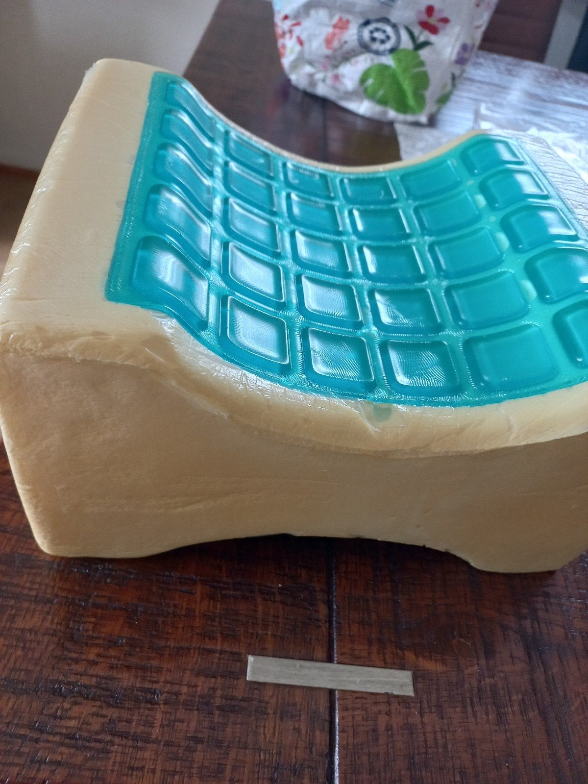 Ergonomisch kniekussen met gel voor zijslapers, Ophalen of Verzenden, Gebruikt, Overige typen