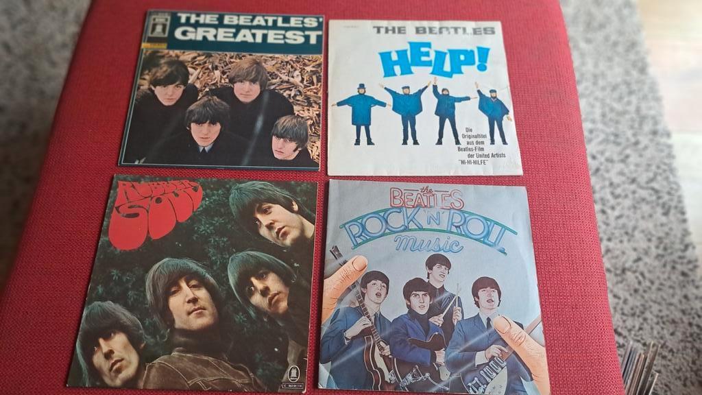 Beatles 4 Duitse EMI-ODEON albums, Cd's en Dvd's, Vinyl | Pop, Ophalen of Verzenden, Gebruikt, Overige formaten