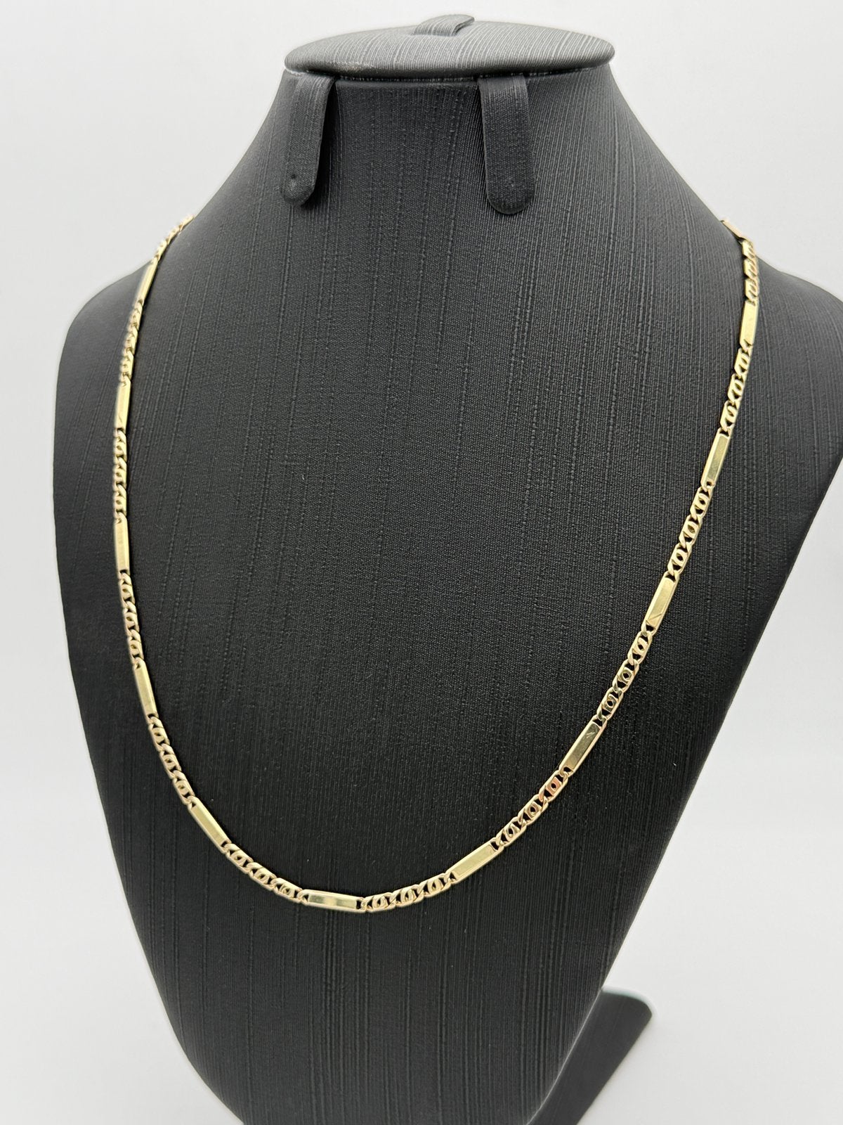 uniek 14 karaat gouden ketting- 47 cm, 2.6 mm, Nieuw, Ophalen of Verzenden, Nvt, Nvt