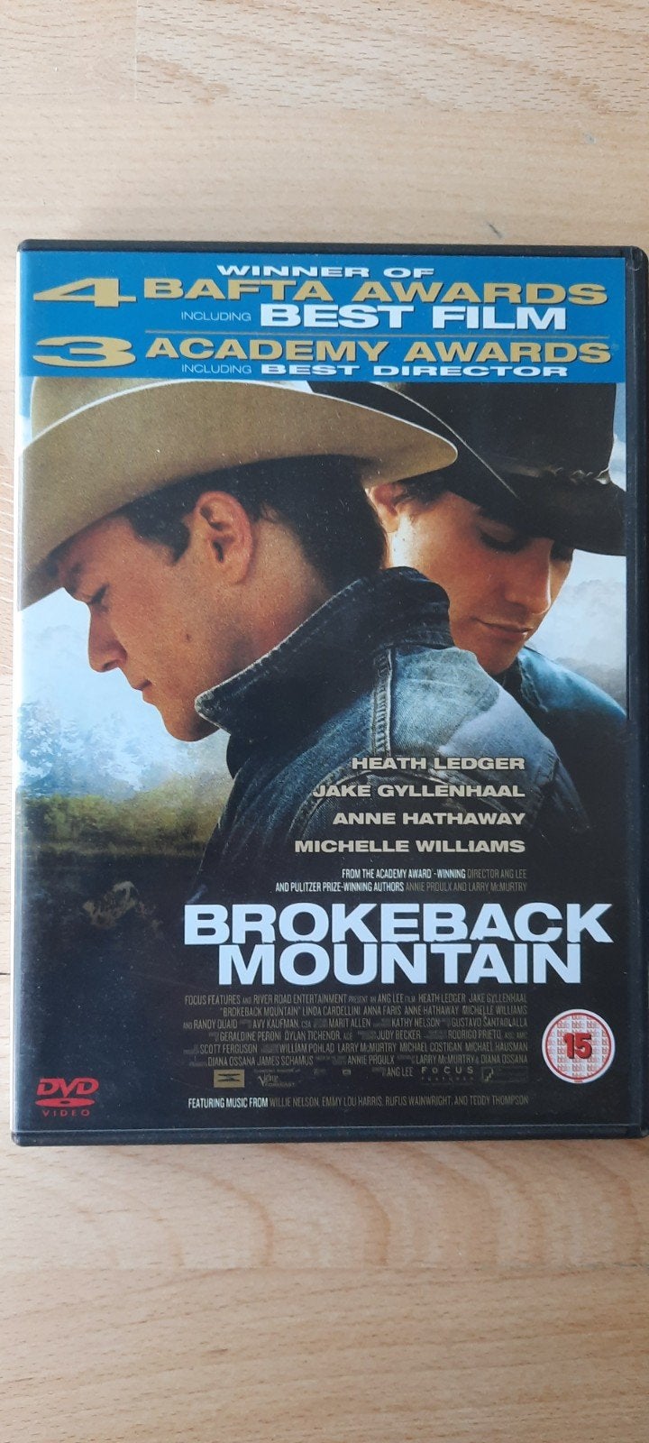 Brokeback Mountain DVD - Romantisch drama, zo goed als nieuw, Vanaf 16 jaar, Engels, Zo goed als nieuw, Engels