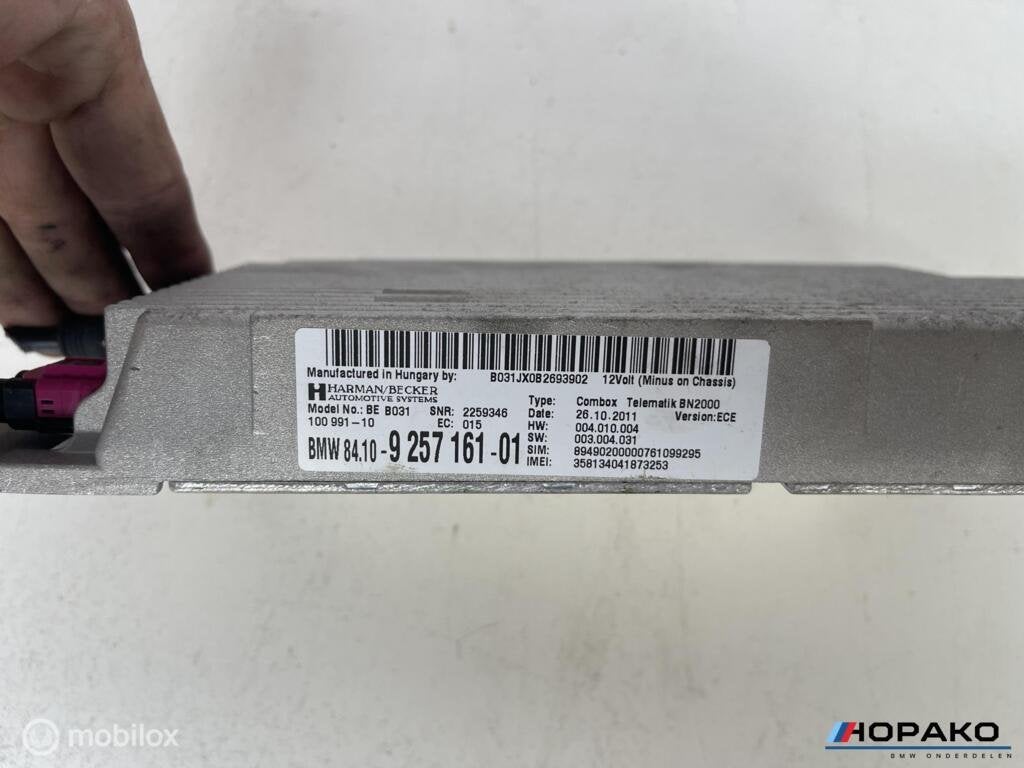 Combox module BMW E series E9x E6x E8x | telematik bn2000, Gebruikt, Einsteinlaan 5 rijswijk, Bmw, Ophalen of Verzenden