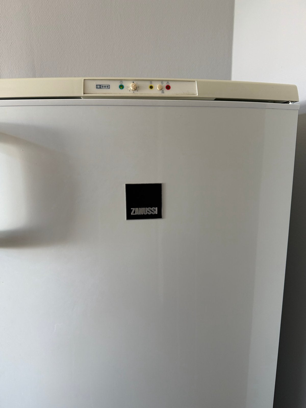 Zanussi vrieskast - Vrijstaand, ruime opslag, Gebruikt, 160 cm of meer, Ophalen, Vrieskast