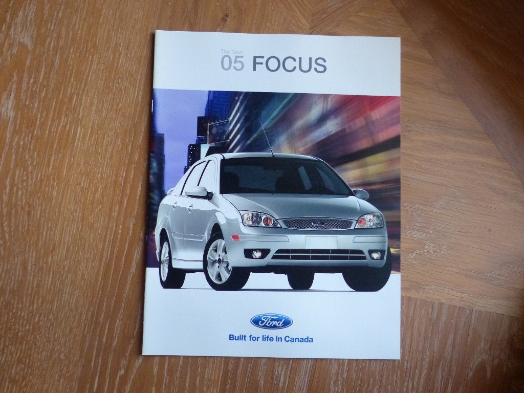 Ford Canada Focus  2005 brochure, Verzenden, Zo goed als nieuw, Ford