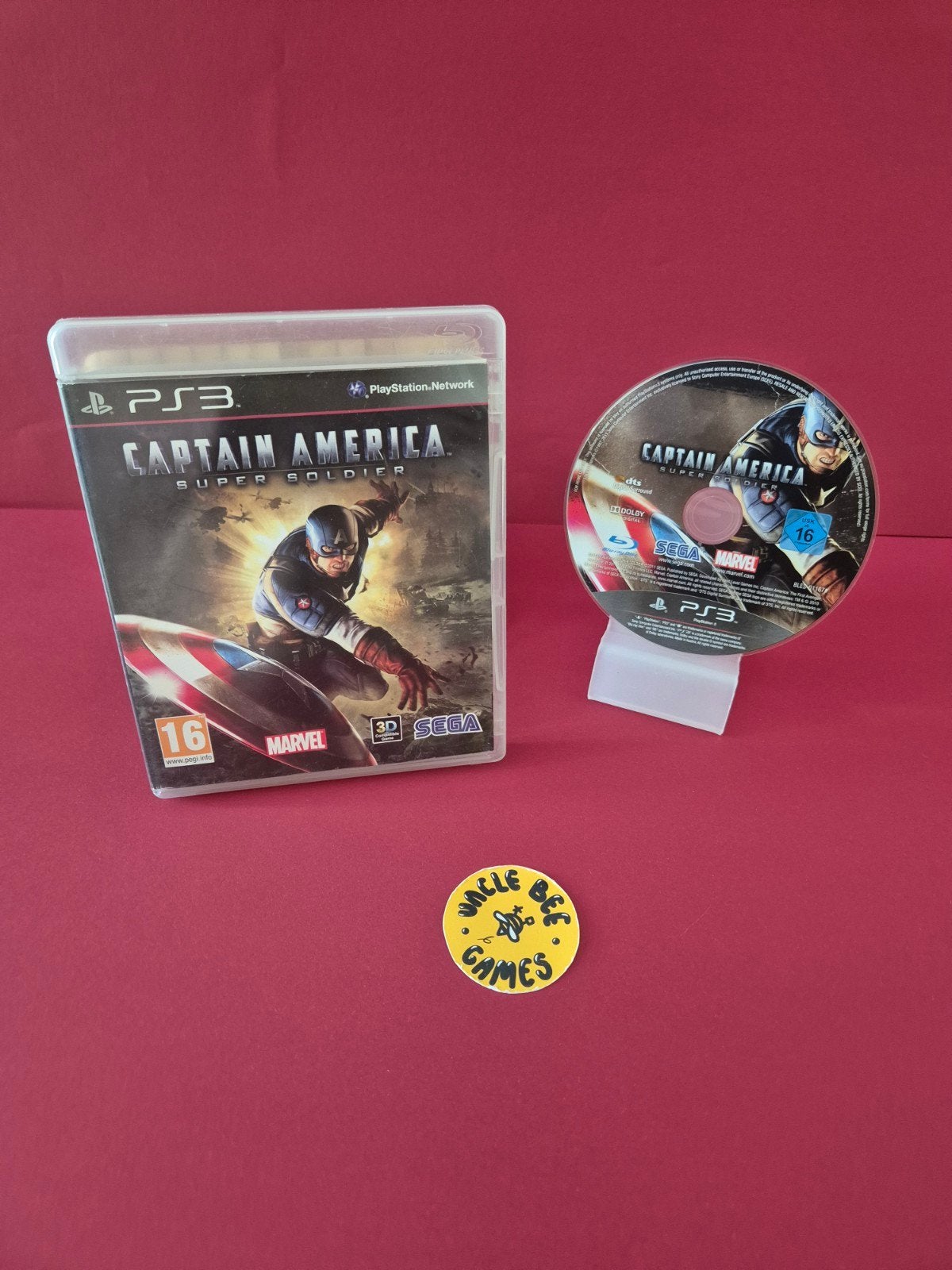 Captain America: Super Soldier, Spelcomputers en Games, Avontuur en Actie, Gebruikt, Support@sega.co.uk, Verzenden