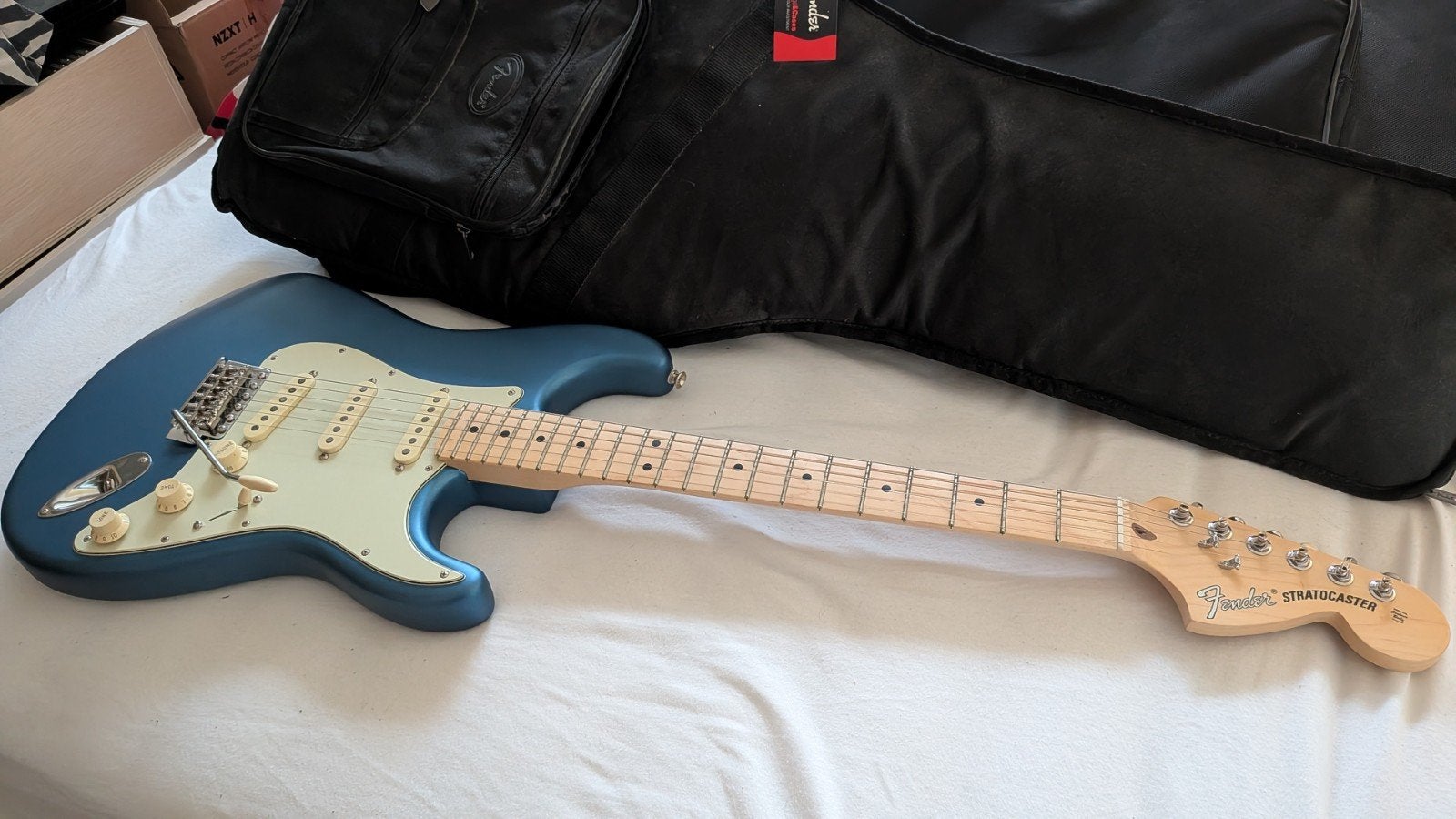 Fender American Performer Stratocaster, Ophalen, Zo goed als nieuw, Solid body, Fender