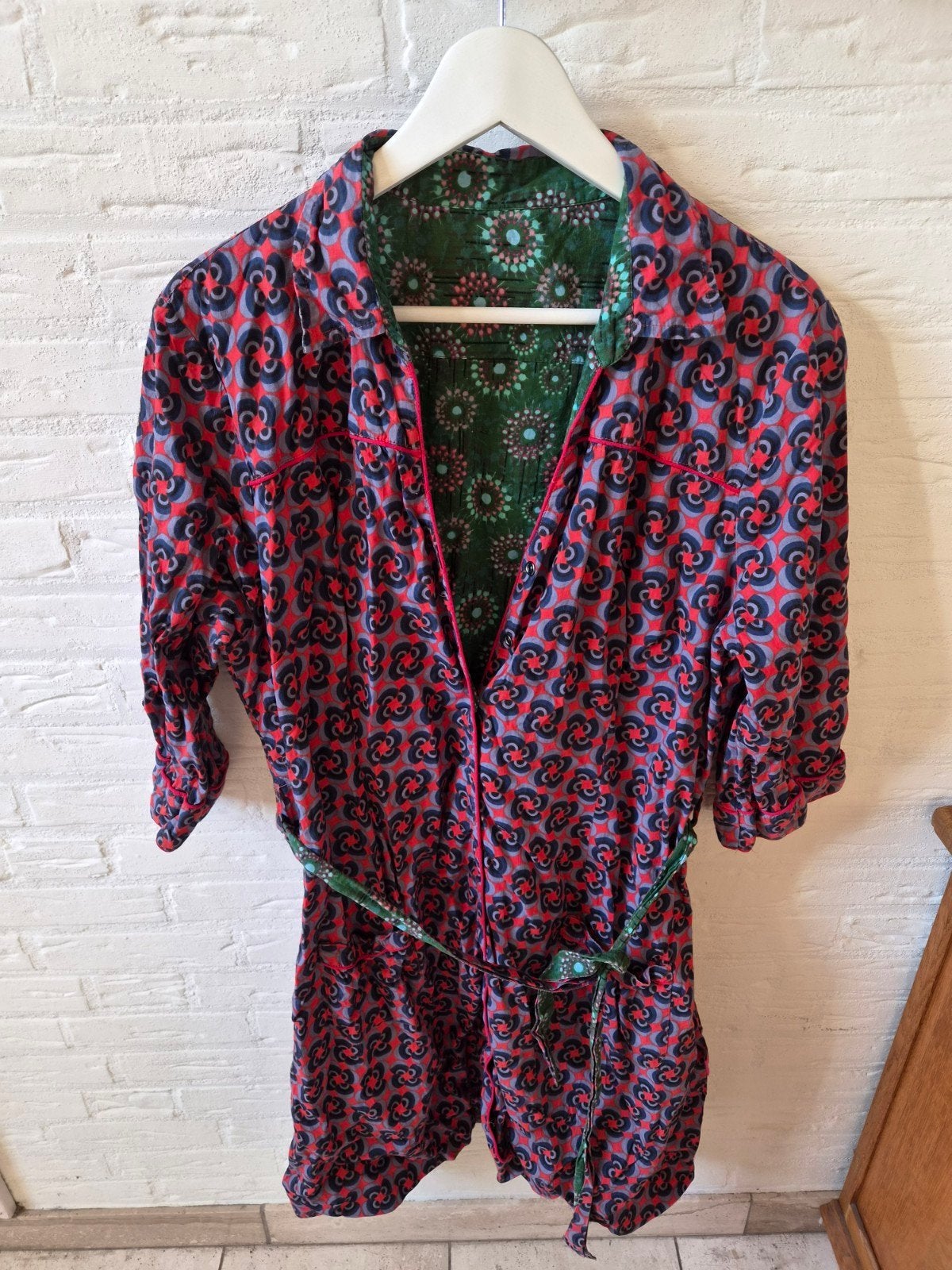 Tantilly Jurk 2-zijdig Draagbaar Maat 3XL, Meerkleurig, Maat 46/48 (XL) of groter, Ophalen of Verzenden, Zo goed als nieuw
