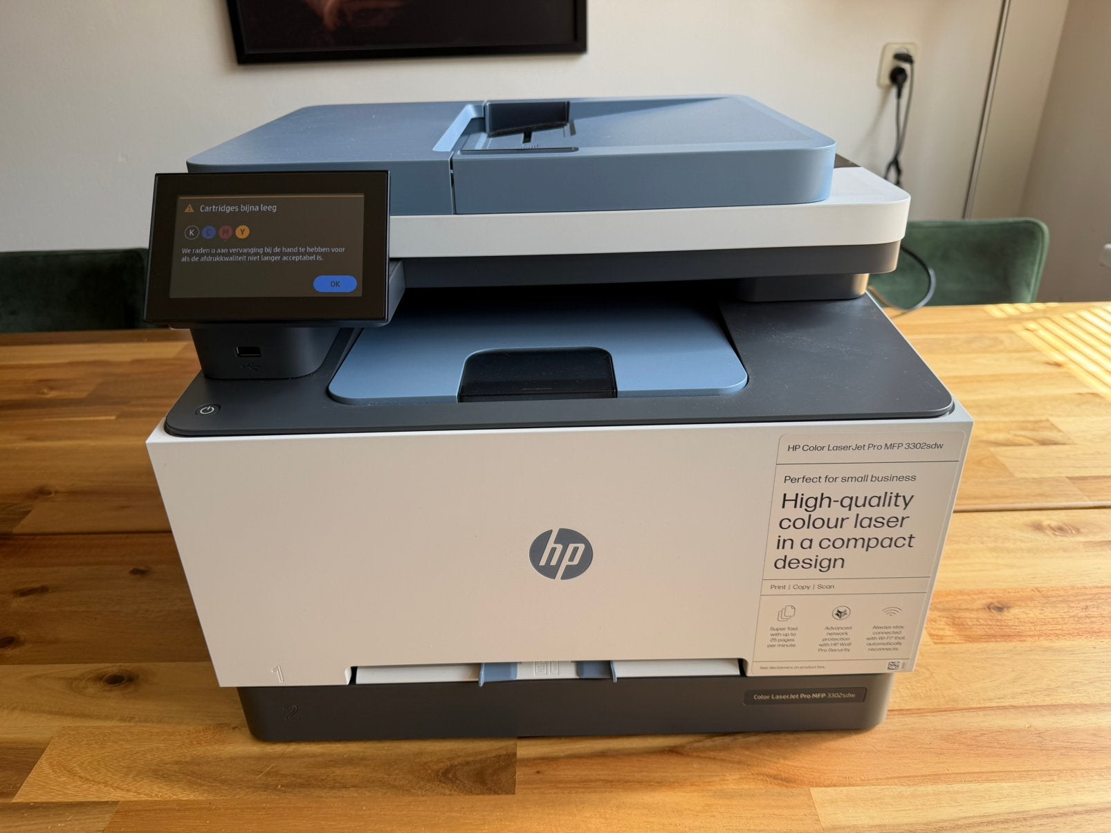 HP Laserjet Pro 3302sdw kleuren, Computers en Software, Printers, Ophalen, Scannen