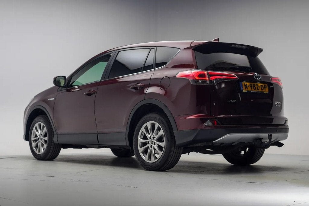 Toyota RAV4 2.5 Hybrid Executive [ Schuifdak Leder Adapt.cru, Auto's, Automaat, Gebruikt, 1650 kg, Bedrijf