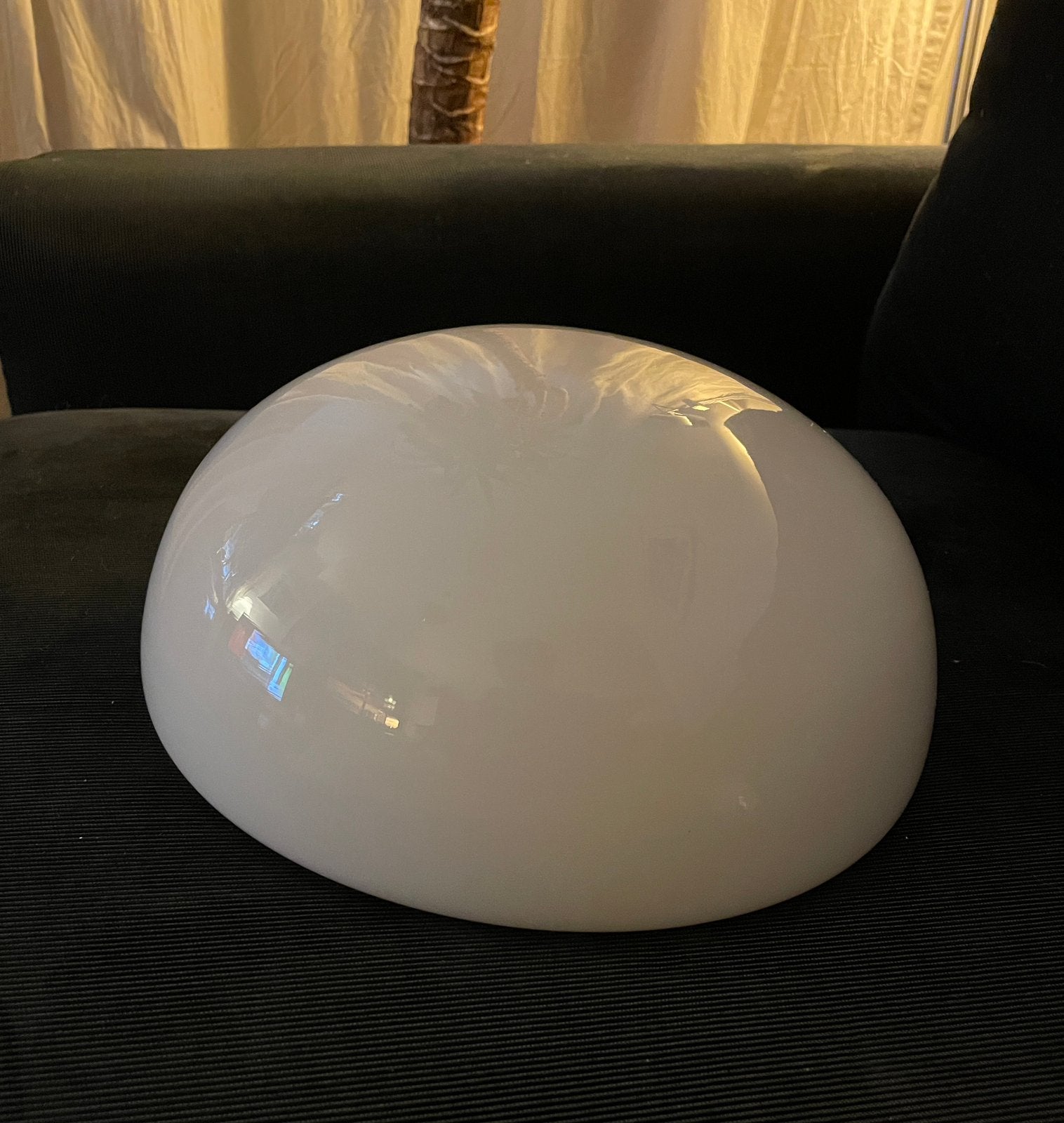 1930’s Plafonniere Opalineglas - zeer goede staat - Gispen, Huis en Inrichting, Lampen | Plafondlampen, Ophalen of Verzenden, Gebruikt