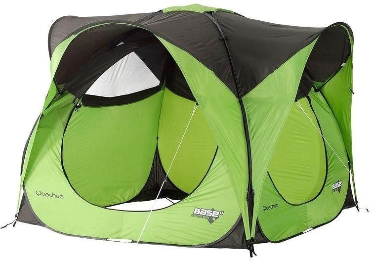 Te koop gevraagd; quechua pop up tent base seconds full, Verzenden, Gebruikt, Tot en met 2