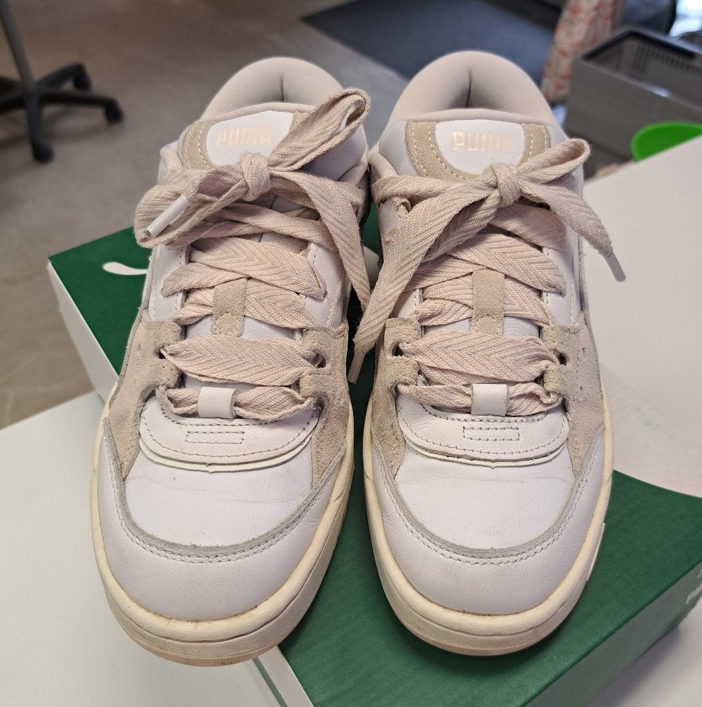 Puma chunky sneakers 180 Lace offwhite zand 38.5 artnr 51266, Puma, ., Wit, Ophalen of Verzenden