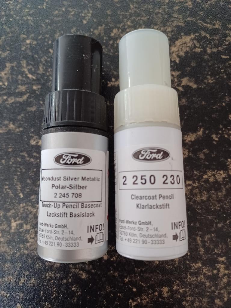Lakstift auto, Ophalen