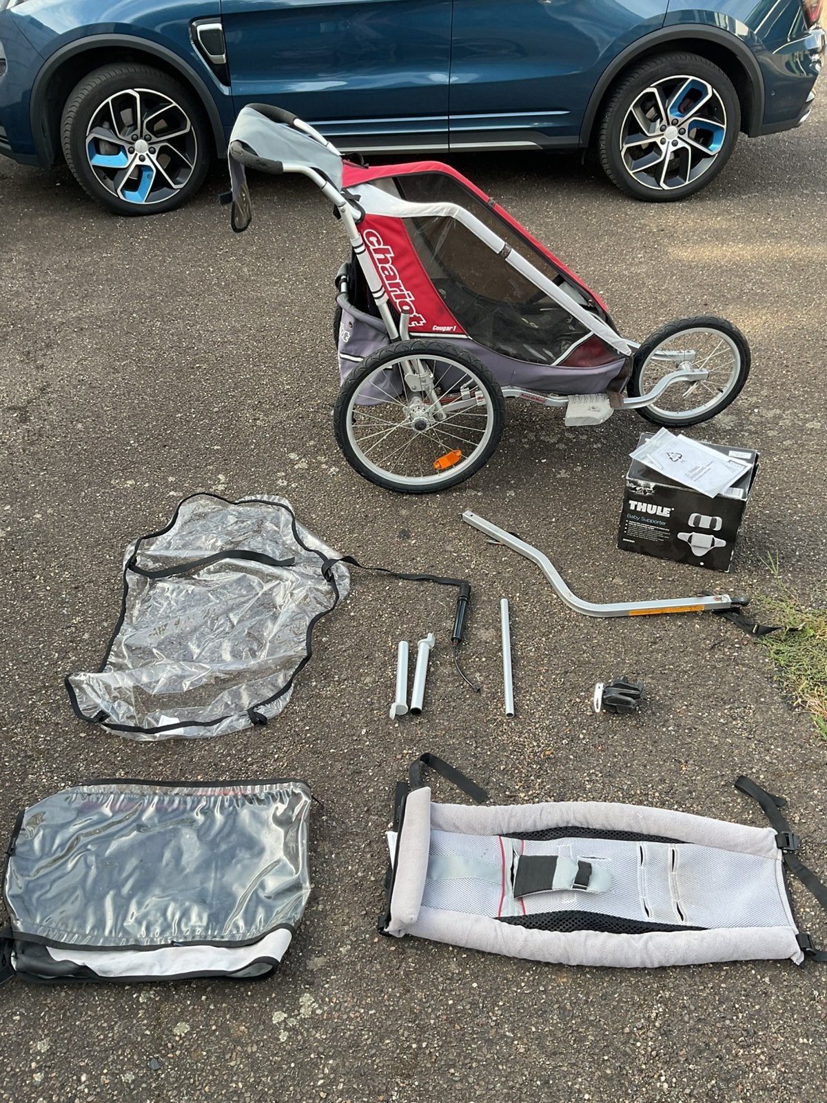 Thule buggy kinderwagen lopen joggen rennen en fietsen, Ophalen, Gebruikt, Overige merken