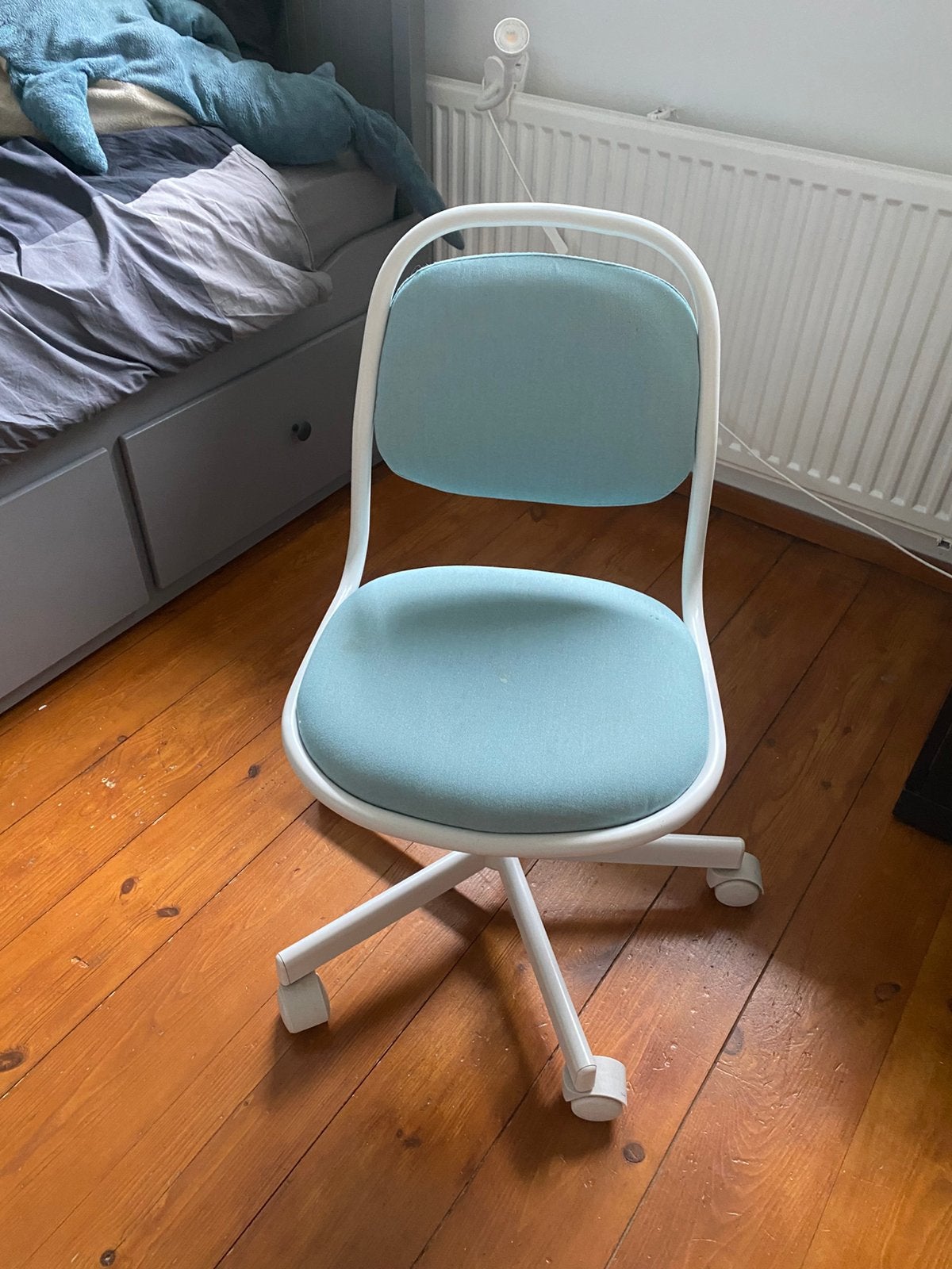 Bureaustoel kind Ikea, Ophalen, Gebruikt, Wit