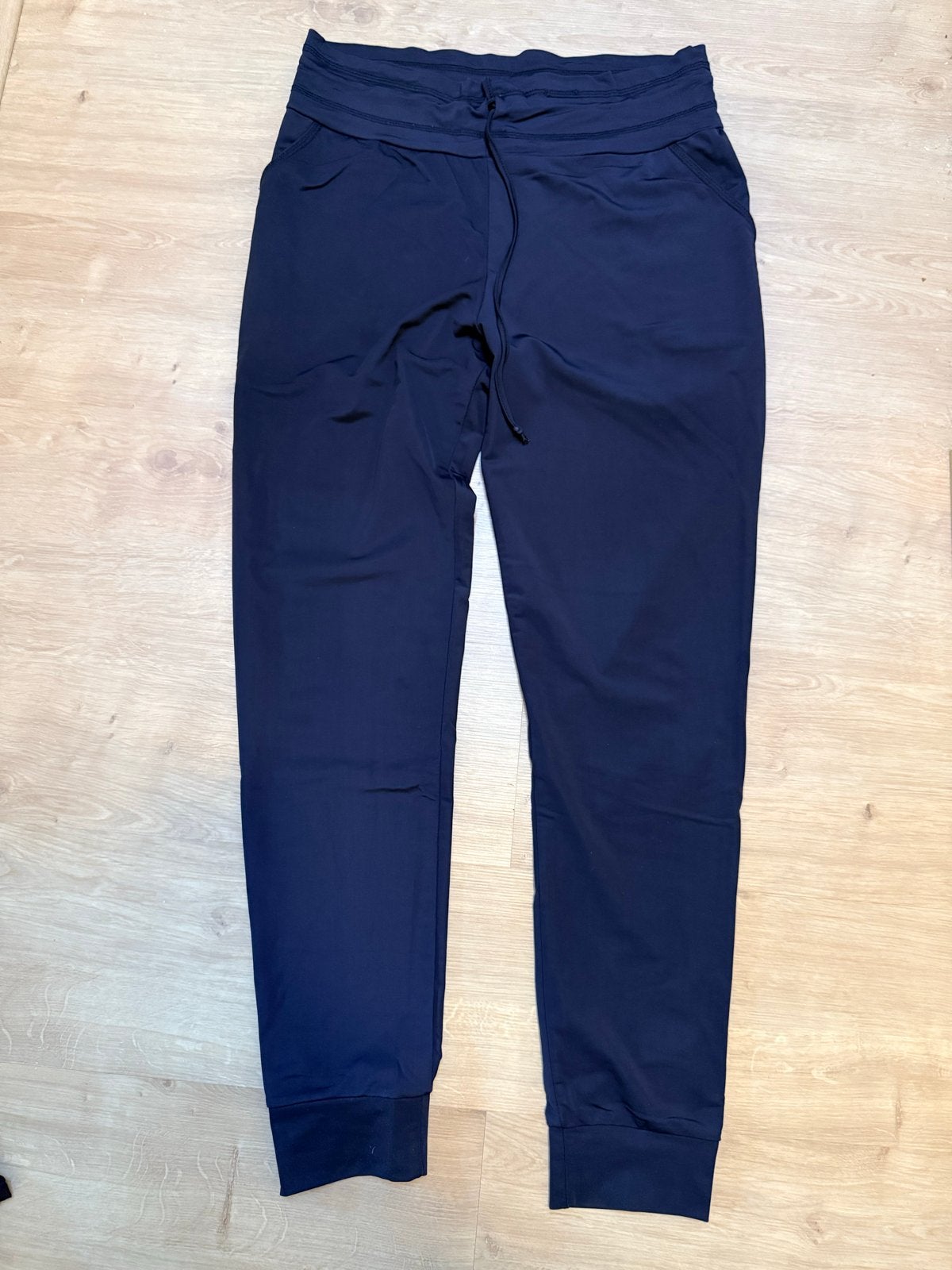 Vera Jo Broek Maat L - Zo goed als nieuw, Blauw, Maat 42/44 (L), Ophalen of Verzenden, Zo goed als nieuw